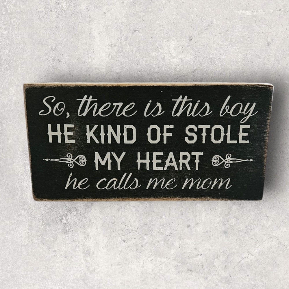 Small Wooden decorative Sign With Cute Saying -NWT